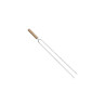 Espeto Duplo Aço Estanhado 75cm