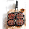 Grelha Para Hamburguer 4 Moldes
