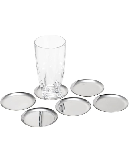 Porta Copo Aço Inox 8,9 CM