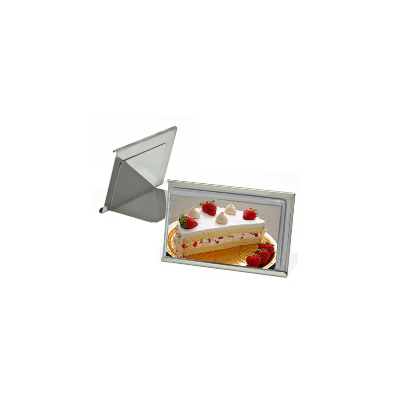 Display Inox Pequeno - 10X7CM Display Inox Pequeno - 10X7CM