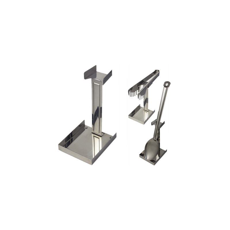Suporte P/Pegador Inox 8X9.5X16 CM Suporte P/Pegador Inox 8X9.5X16 CM
