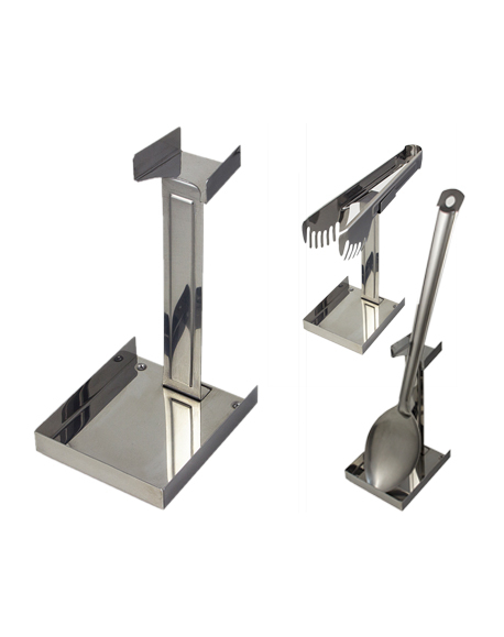 Suporte P/Pegador Inox 8X9.5X16 CM