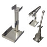 Suporte P/Pegador Inox 8X9.5X16 CM