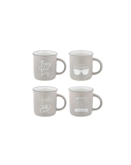 Caneca Decorada Ceramica 210 ML