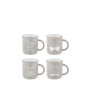 Caneca Decorada Ceramica 210 ML