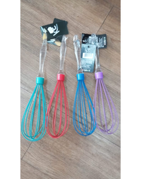 Batedor Manual De Nylon Silicone