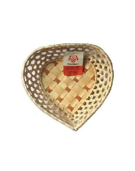 Cesta Coração 23X23X5 CM