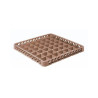 Rack p/ Lavagem de Copos c/ 49 Compartimentos + 3 Extensores 6,5x6,5x20cm