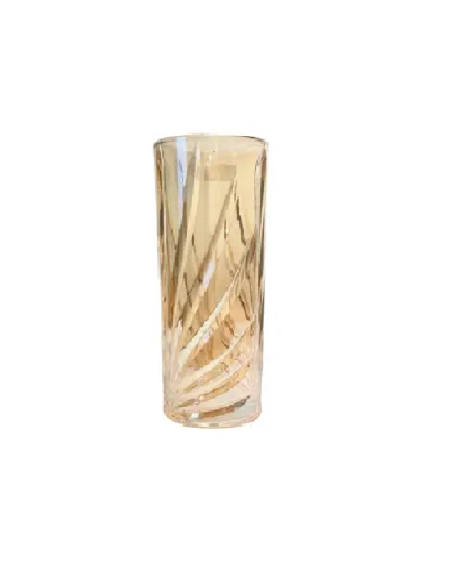 Vaso De Vidro Ambar 6.1 X 15.6 CM