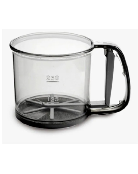 Polvilhador Inox e plastico com Gatilho
