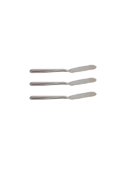 Espatula P/Manteiga E Pate Inox 3 pcs