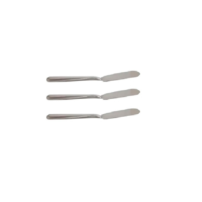Espatula P/Manteiga E Pate Inox 3 pcs
