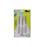 Espatula P/Manteiga E Pate Inox 3 pcs