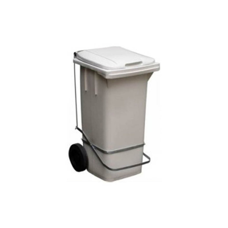 Lixeira com Pedal e Rodas p/ Cozinha Industrial 120L Lixeira com Pedal e Rodas p/ Cozinha Industrial 120L