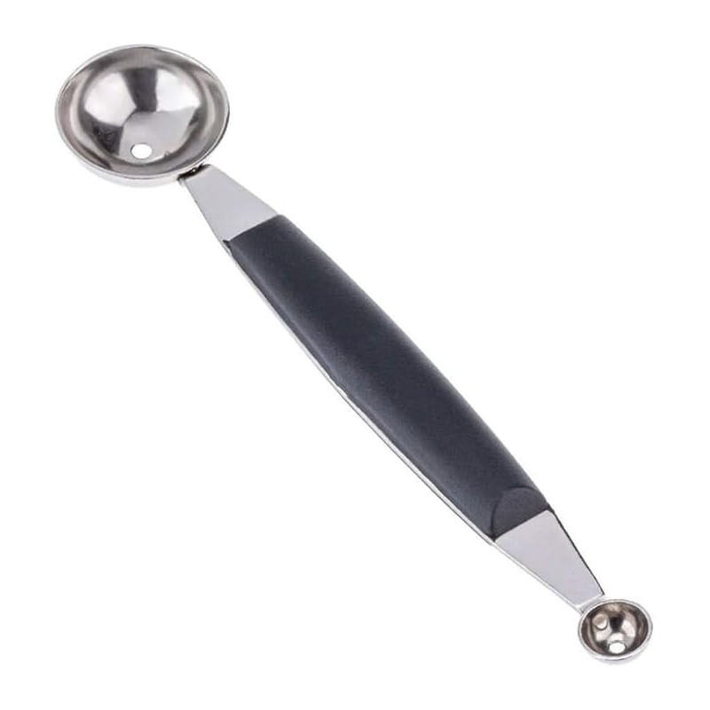 Boleador duplo inox plastico - Loja Apolo