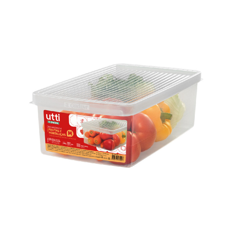 Caixa Plast P/Legumes E Saladas M - Loja Apolo Caixa Plast P/Legumes E Saladas M - Loja Apolo