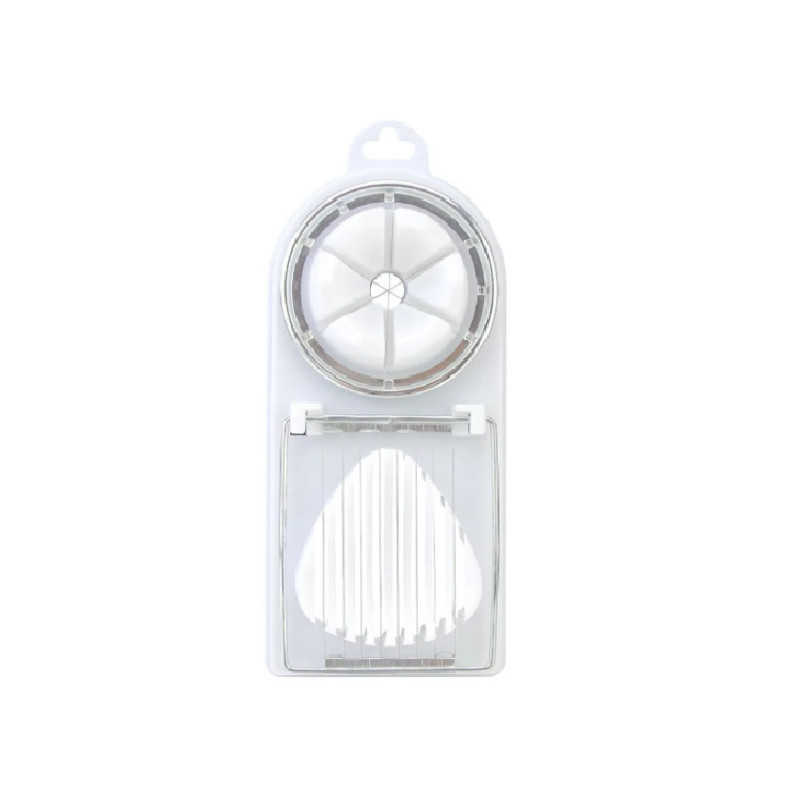 Cortador de ovo plástico 17 X 9 cm - Loja Apolo