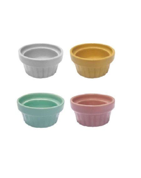 Ramekim Ceramica Colorido 50 ML - Loja Apolo