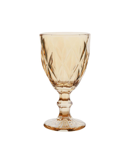 Jogo de taça diamond ambar 340ml 6 pecas - Loja Apolo