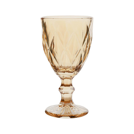 Jogo de taça diamond ambar 340ml - 6 pcs - Loja Apolo