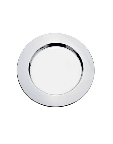 Sousplat aço inox 32,5cm - Loja Apolo