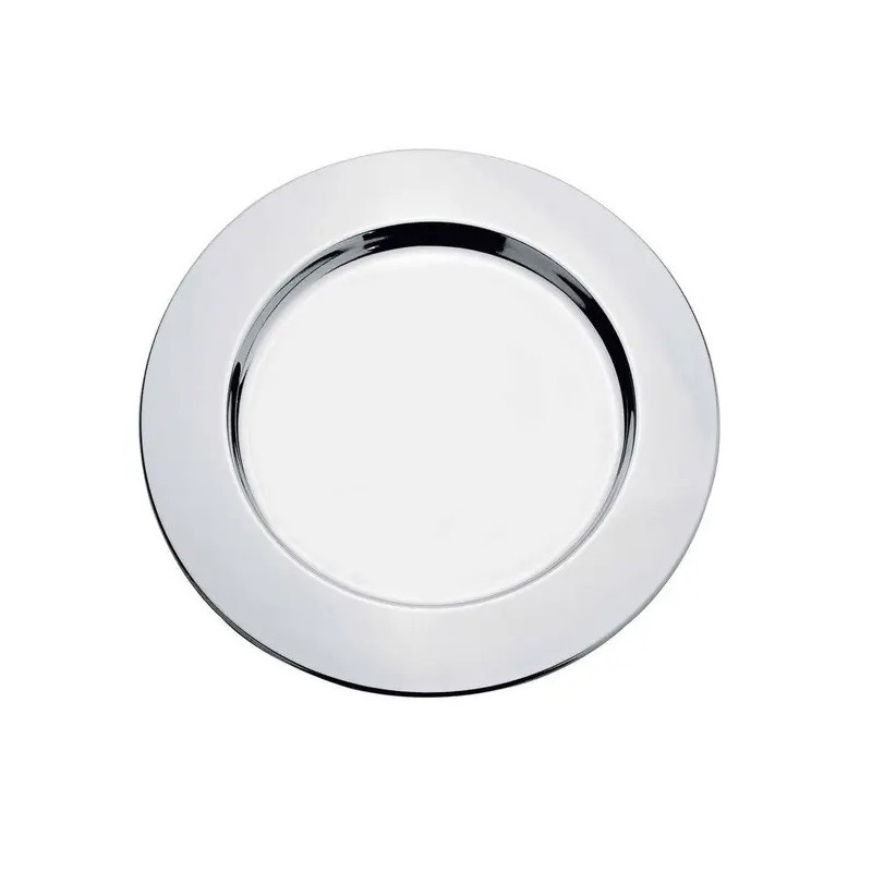 Sousplat aço inox 32,5cm - Loja Apolo
