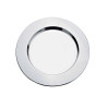 Sousplat aço inox 32,5cm - Loja Apolo