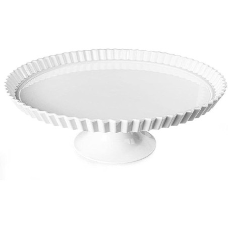 Prato para bolo com pé - Ø28 X 9,5 cm - Loja Apolo