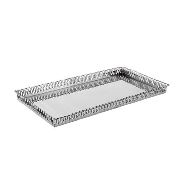 Bandeja Retangular C/Grade - 40X15CM