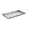 Bandeja Retangular C/Grade - 40X15CM