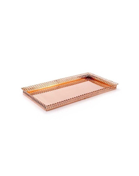 Bandeja Retangular C/ Grade - 40X15CM