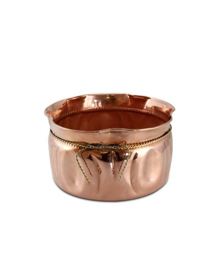 Centro Mesa Cachepot MD Cobre 20X20 cm