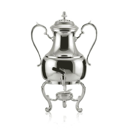 Samovar Liso com Torneira Prata Apolo 8L