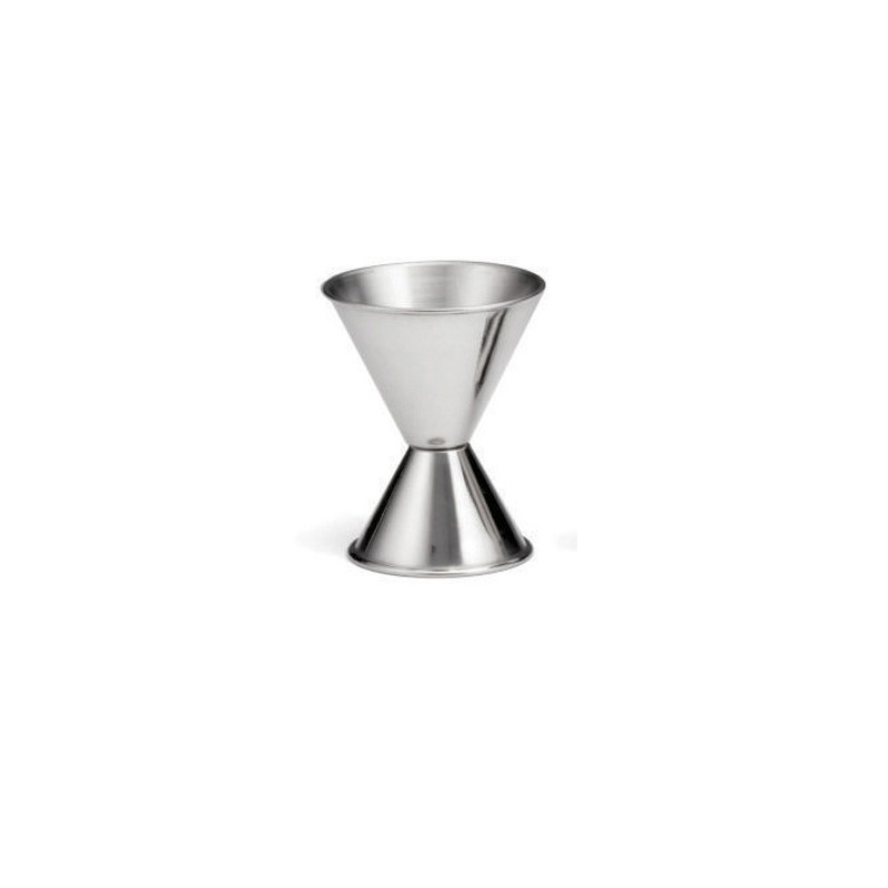 Dosador Inox Duas Medidas 1/2 x 1