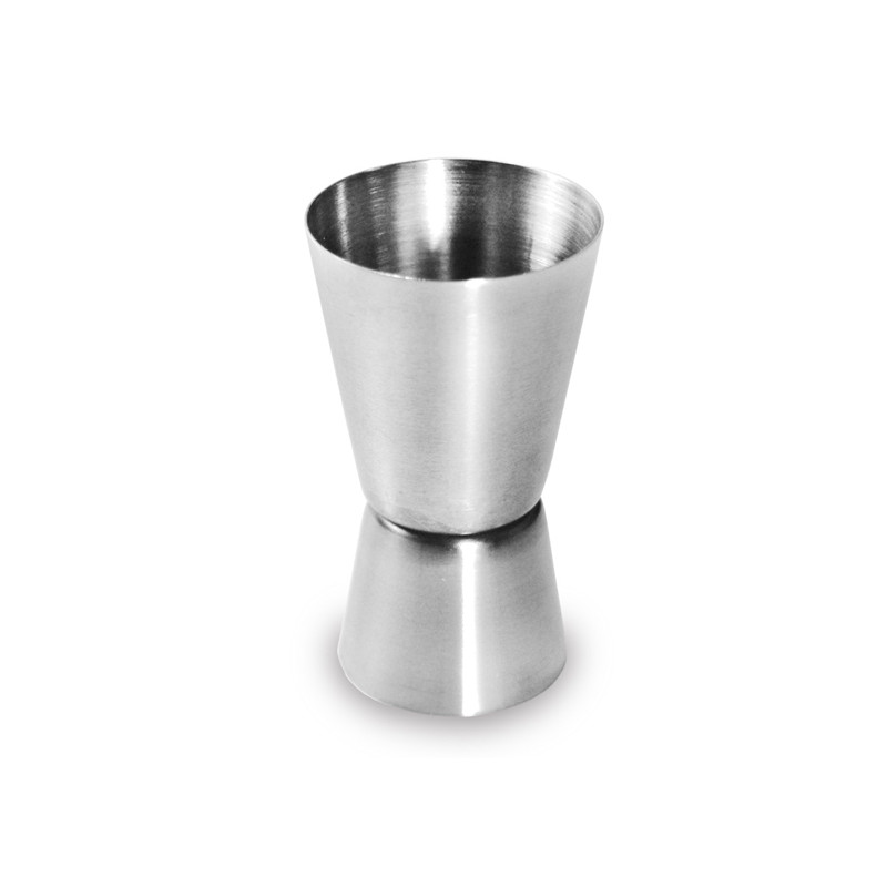 Copo Medidor Inox C/2 Cap.40ML/20ML - Loja Apolo Copo Medidor Inox C/2 Cap.40ML/20ML - Loja Apolo