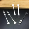 Garfos para petiscos kit com 6 peças inox - Loja Apolo