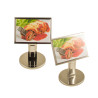 Display Inox 10X13 CM - Loja Apolo