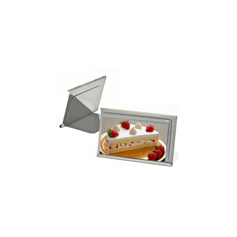 Display inox 8 X 5,2 X 4,5 cm - Loja Apolo