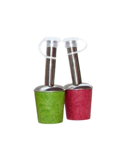 Bico Dosador Polimero 02 PCS P ( 71 ) Verde/Vermelho - Loja Apolo