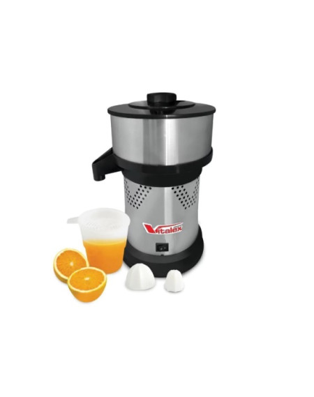 Extrator de suco industrial inox pequeno bica de inox 127/200w - Loja Apolo