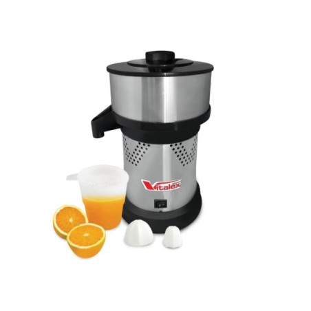 Extrator de suco industrial inox pequeno bica de inox 127/200w - Loja Apolo