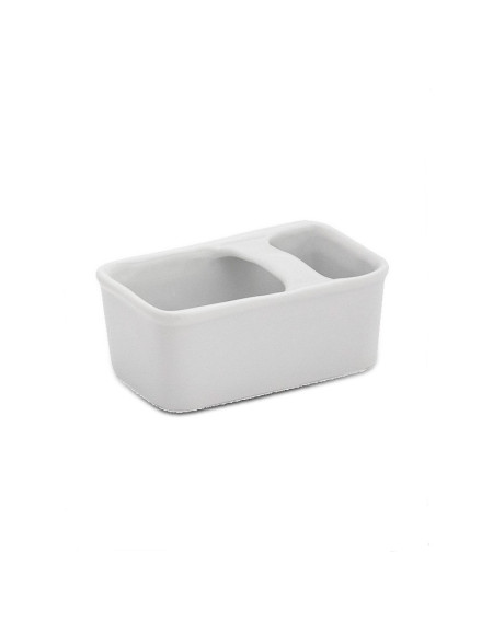 Porta sachê porcelana branca geni 11 cm - Loja Apolo