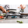 Frigideira profissional aco inox antiaderente 30cm - Loja Apolo