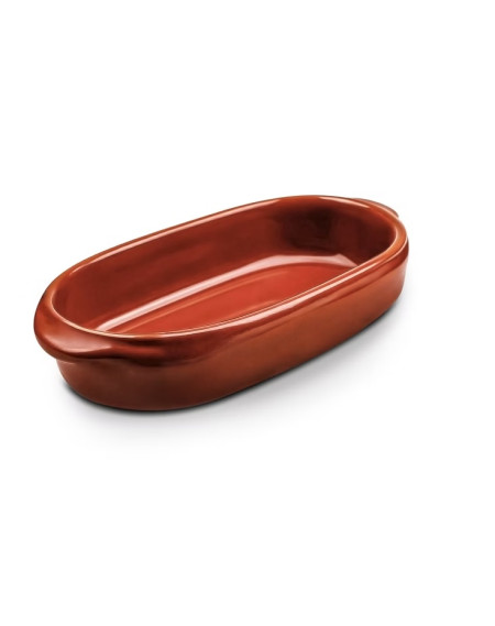 Assadeira oval marrom nº 04 2.59 litros - Loja Apolo