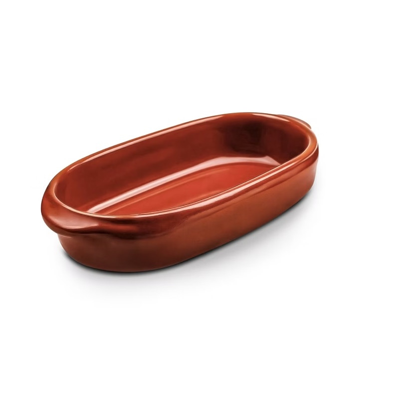 Assadeira oval marrom nº 04 2.59 litros - Loja Apolo