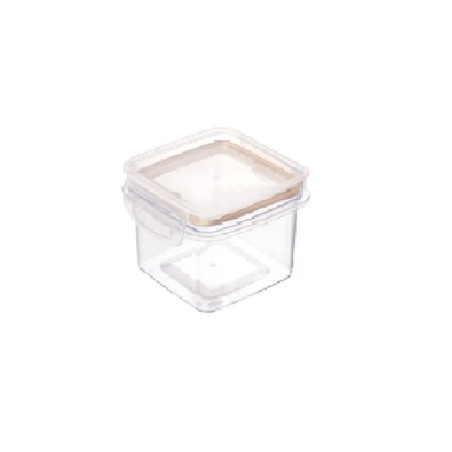 Porta mantimento com trava 380ml cristal - Loja Apolo