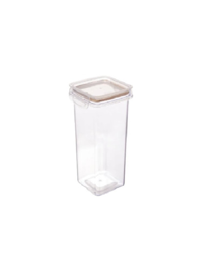 Porta mantimento com trava 1.2 litros cristal - Loja Apolo