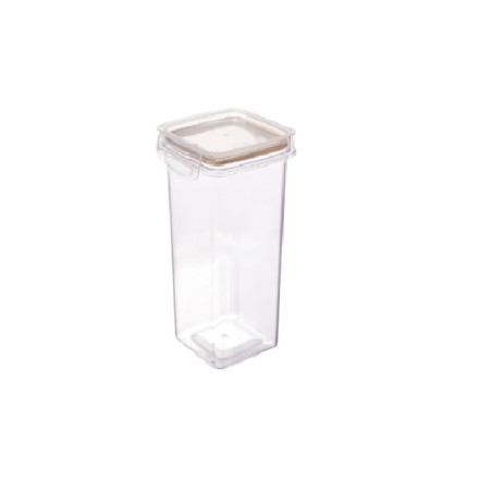 Porta mantimento com trava 1.2 litros cristal - Loja Apolo