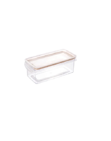 Porta mantimento com trava 800ml cristal - Loja Apolo