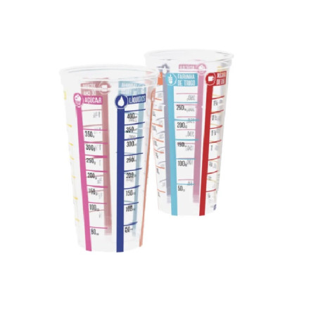 Copo medidor dec plástico 500ml - Loja Apolo